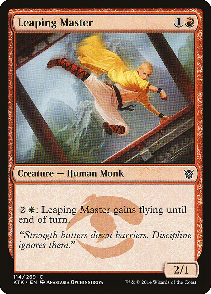 Leaping Master [Khans of Tarkir] | Pegasus Games WI