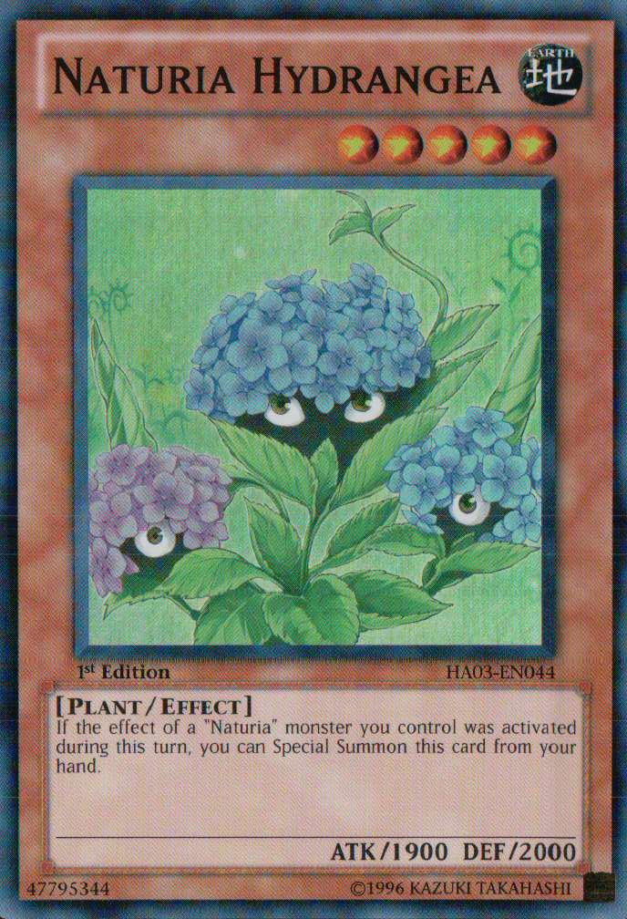 Naturia Hydrangea [HA03-EN044] Super Rare | Pegasus Games WI