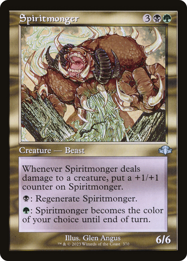 Spiritmonger (Retro) [Dominaria Remastered] | Pegasus Games WI