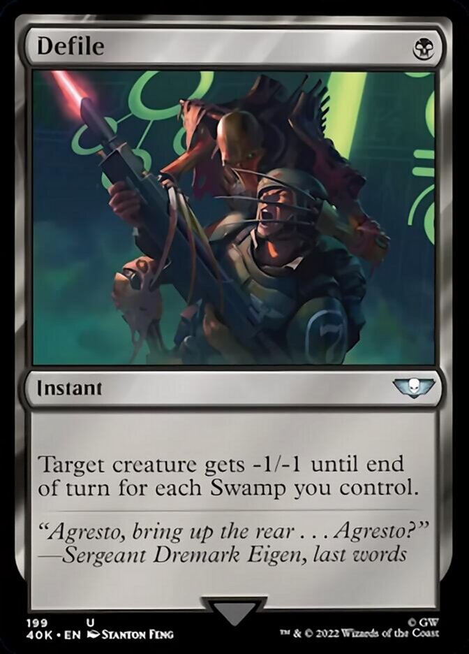 Defile (Surge Foil) [Warhammer 40,000] | Pegasus Games WI