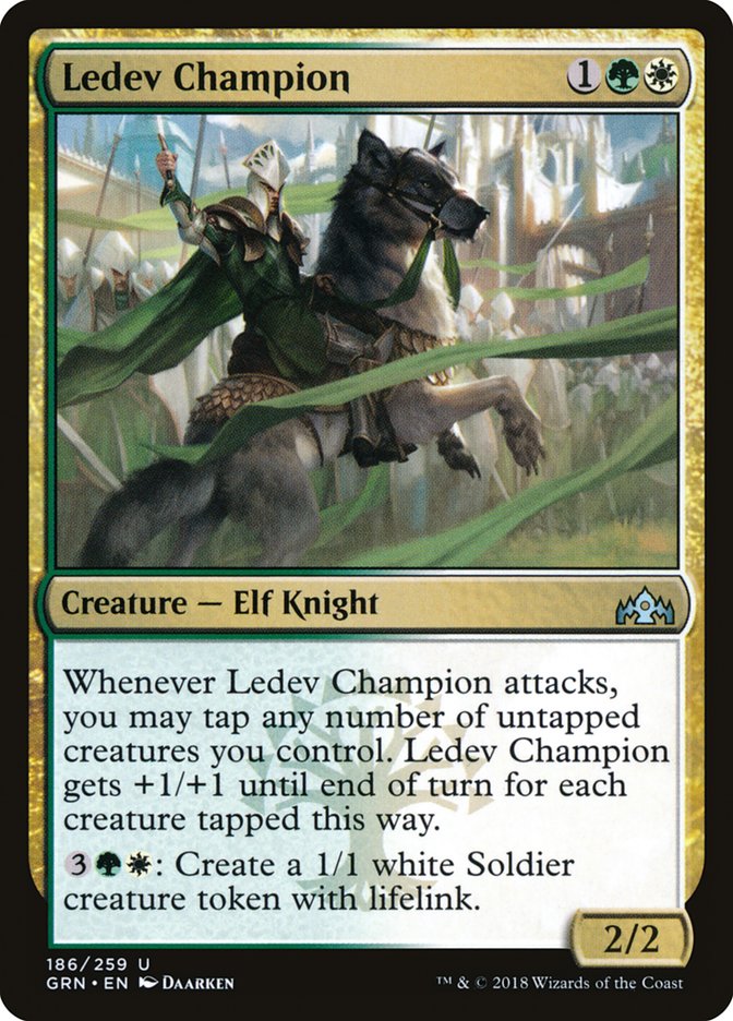 Ledev Champion [Guilds of Ravnica] | Pegasus Games WI