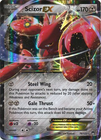 Scizor EX (76/122) (Jumbo Card) [XY: BREAKpoint] | Pegasus Games WI