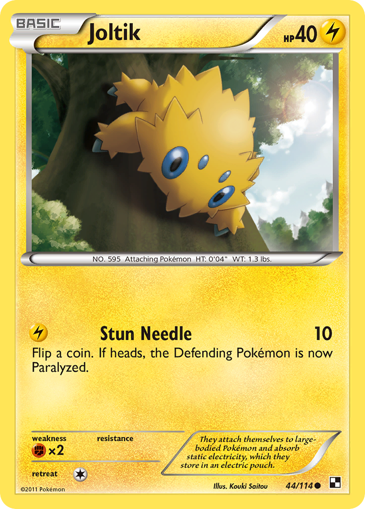 Joltik (44/114) [Black & White: Base Set] | Pegasus Games WI