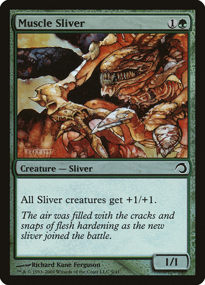 Muscle Sliver [Premium Deck Series: Slivers] | Pegasus Games WI