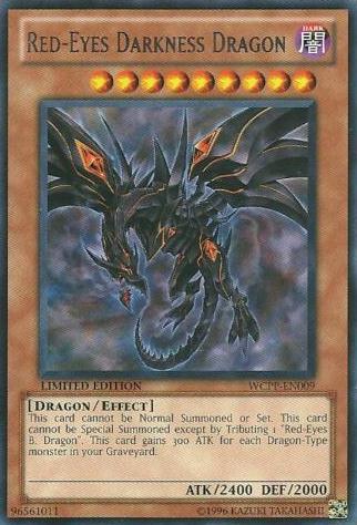 Red-Eyes Darkness Dragon [WCPP-EN009] Rare | Pegasus Games WI