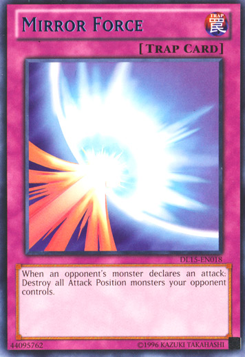 Mirror Force (Blue) [DL15-EN018] Rare | Pegasus Games WI