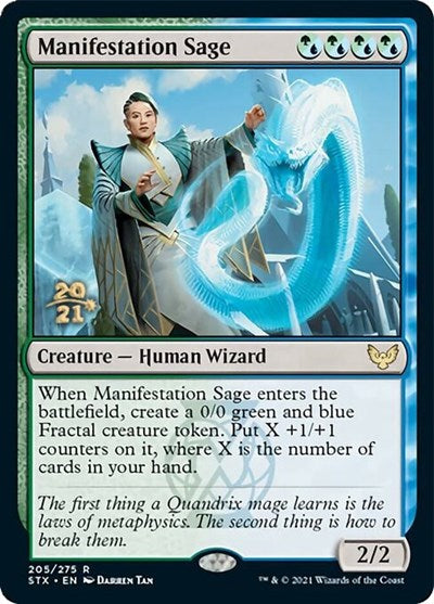 Manifestation Sage [Strixhaven: School of Mages Prerelease Promos] | Pegasus Games WI