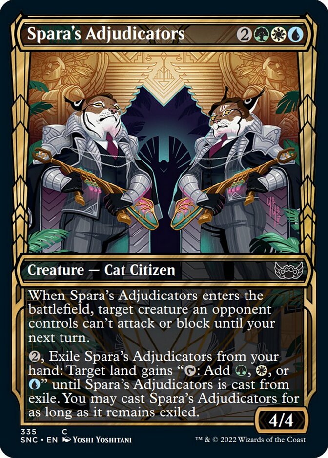 Spara's Adjudicators (Showcase Golden Age) [Streets of New Capenna] | Pegasus Games WI