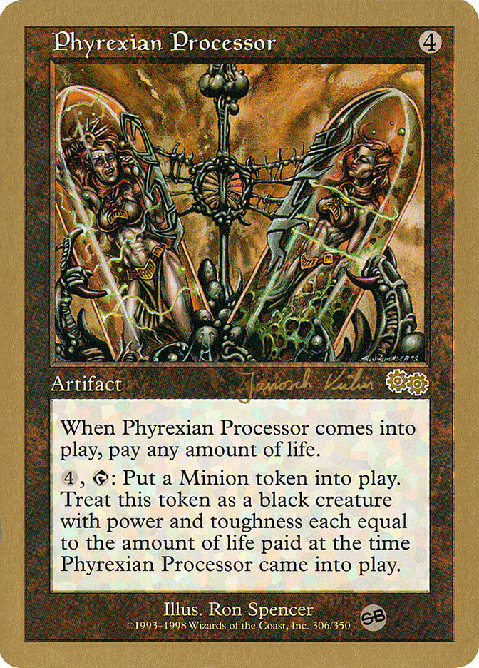 Phyrexian Processor (Janosch Kuhn) (SB) [World Championship Decks 2000] | Pegasus Games WI