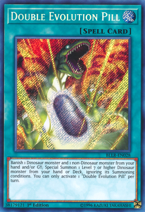 Double Evolution Pill [BLLR-EN028] Secret Rare | Pegasus Games WI