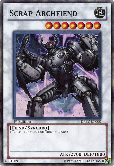 Scrap Archfiend [DREV-EN000] Super Rare | Pegasus Games WI