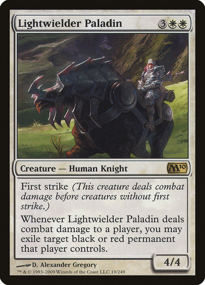 Lightwielder Paladin [Magic 2010] | Pegasus Games WI