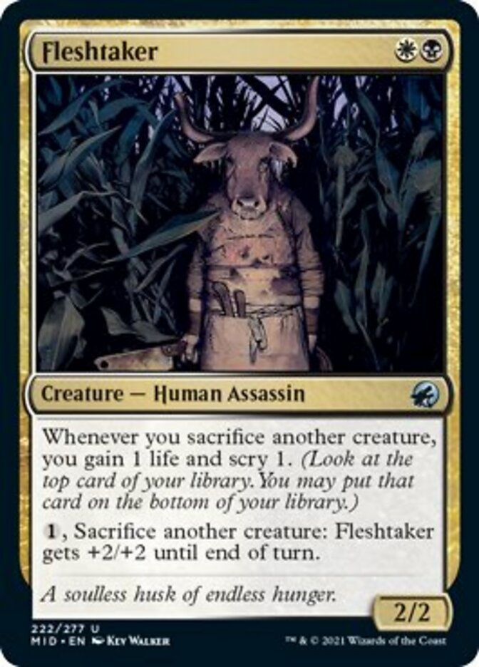 Fleshtaker [Innistrad: Midnight Hunt] | Pegasus Games WI