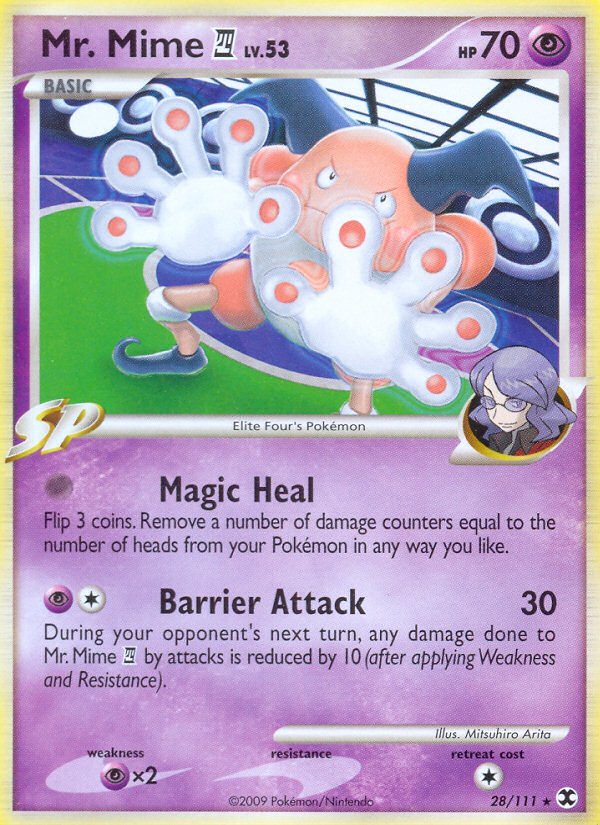 Mr. Mime (28/111) [Platinum: Rising Rivals] | Pegasus Games WI