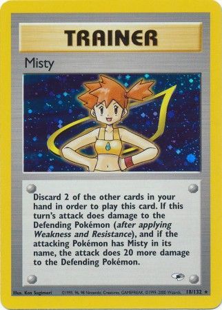 Misty (18/132) [Gym Heroes Unlimited] | Pegasus Games WI