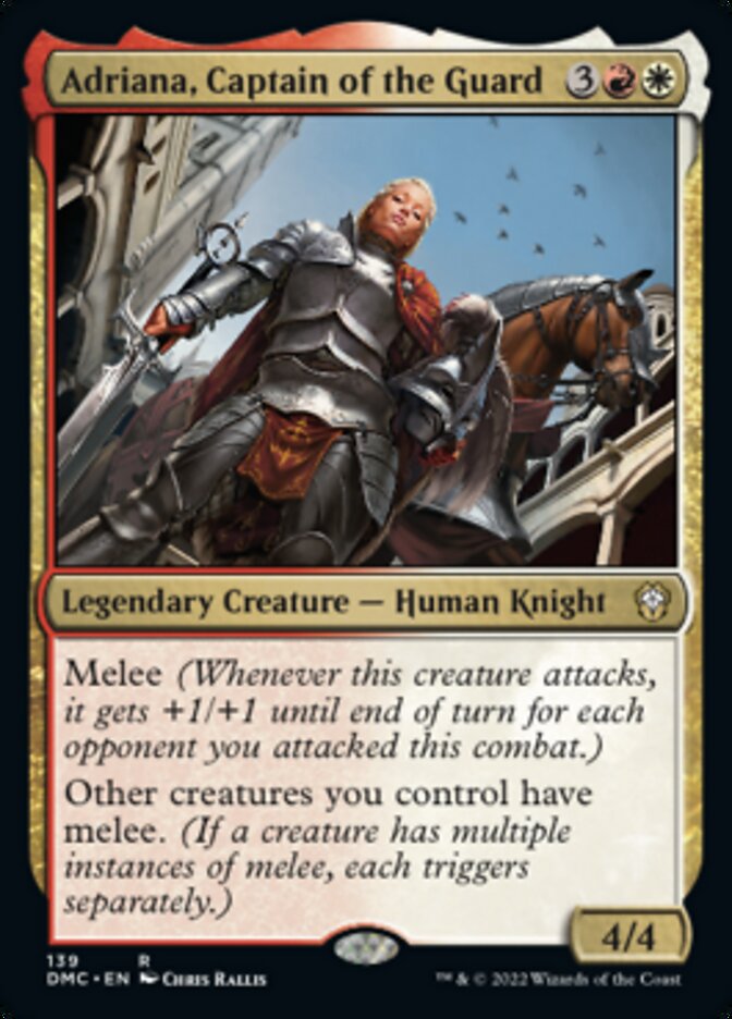 Adriana, Captain of the Guard [Dominaria United Commander] | Pegasus Games WI