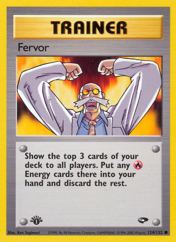 Fervor (124/132) [Gym Challenge 1st Edition] | Pegasus Games WI