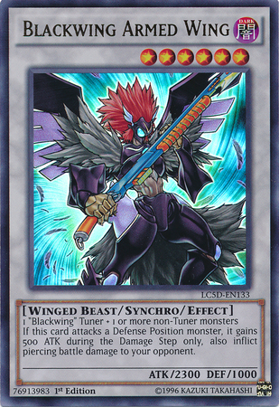 Blackwing Armed Wing [LC5D-EN133] Ultra Rare | Pegasus Games WI