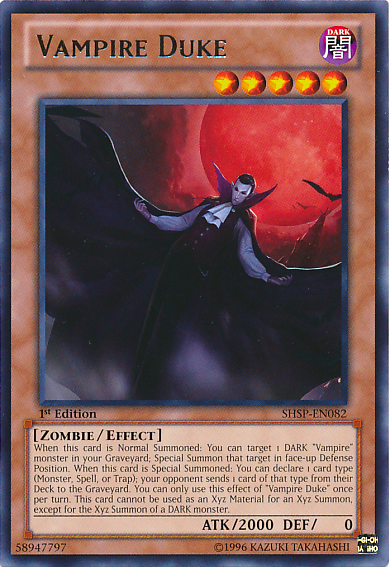 Vampire Duke [SHSP-EN082] Rare | Pegasus Games WI