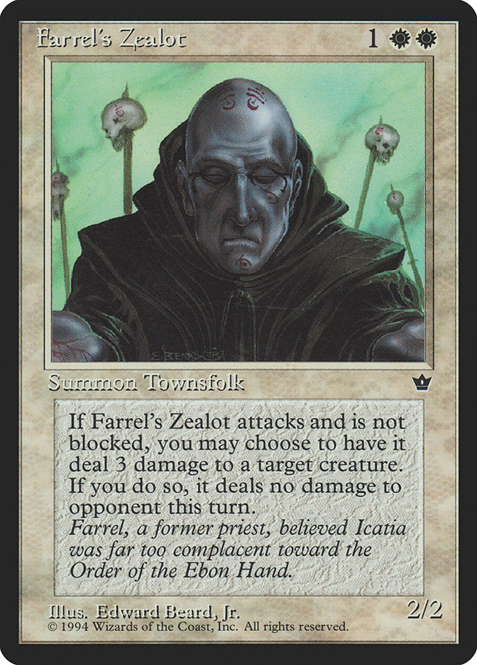 Farrel's Zealot (Edward P. Beard, Jr.) [Fallen Empires] | Pegasus Games WI