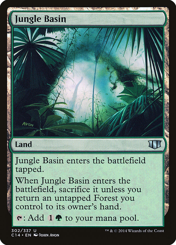 Jungle Basin [Commander 2014] | Pegasus Games WI