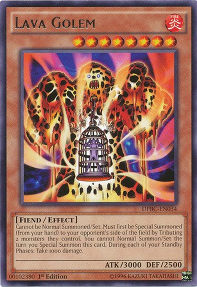 Lava Golem [DPBC-EN034] Rare | Pegasus Games WI