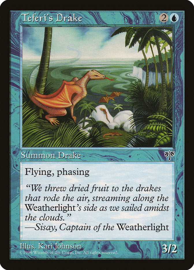 Teferi's Drake [Mirage] | Pegasus Games WI