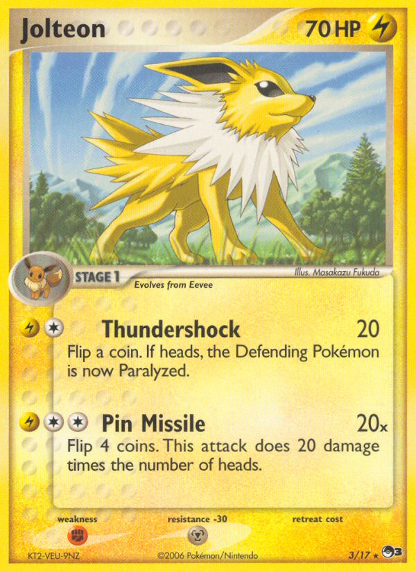 Jolteon (3/17) [POP Series 3] | Pegasus Games WI