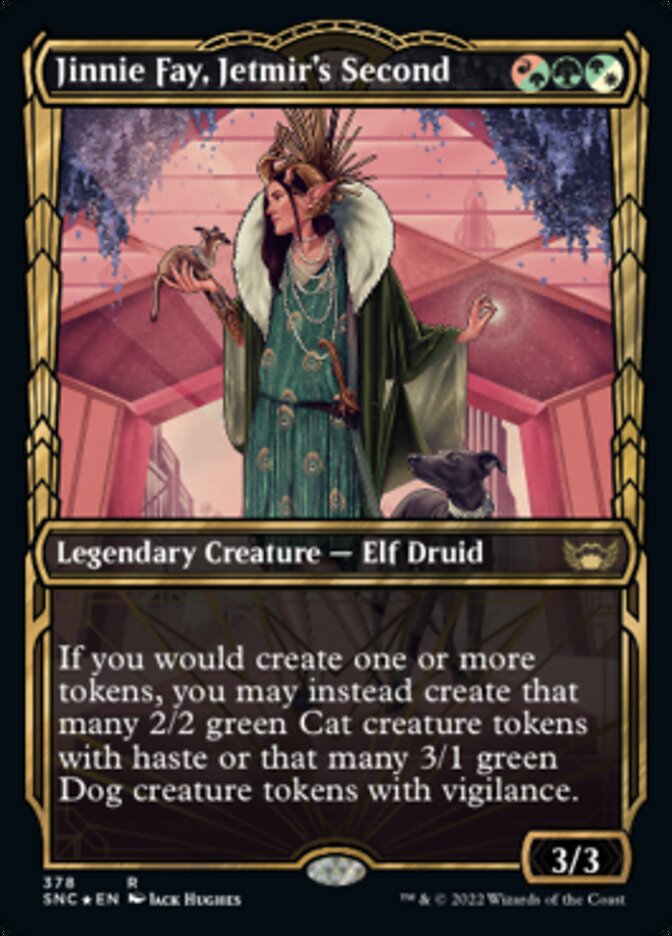 Jinnie Fay, Jetmir's Second (Showcase Golden Age Gilded Foil) [Streets of New Capenna] | Pegasus Games WI