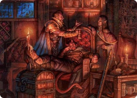 Long Rest Art Card [Dungeons & Dragons: Adventures in the Forgotten Realms Art Series] | Pegasus Games WI