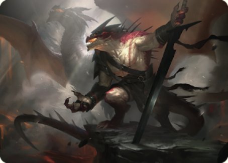 Rivaz of the Claw Art Card [Dominaria United Art Series] | Pegasus Games WI