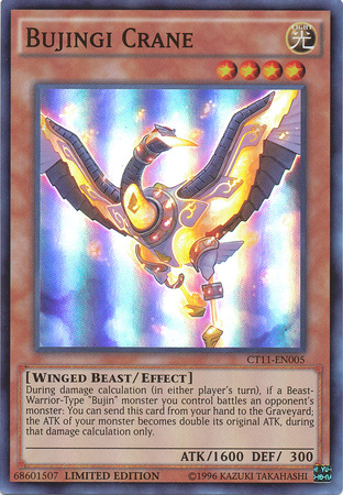 Bujingi Crane [CT11-EN005] Super Rare | Pegasus Games WI