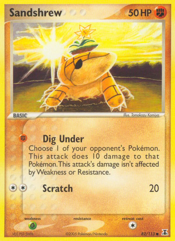 Sandshrew (82/113) [EX: Delta Species] | Pegasus Games WI