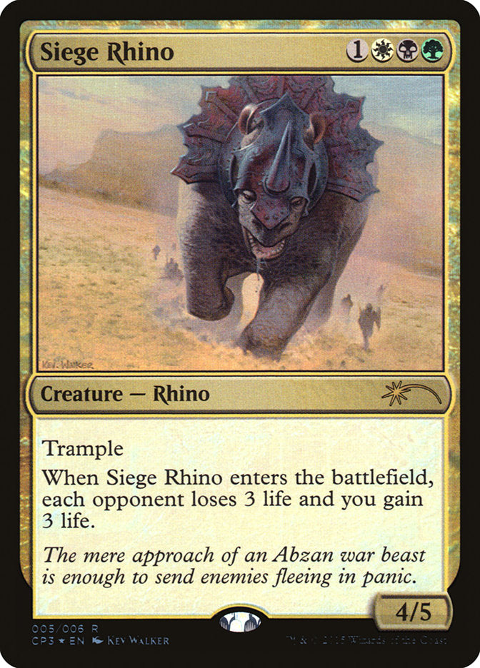 Siege Rhino [Magic Origins Clash Pack] | Pegasus Games WI