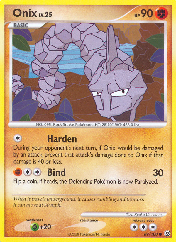 Onix (69/100) [Diamond & Pearl: Stormfront] | Pegasus Games WI