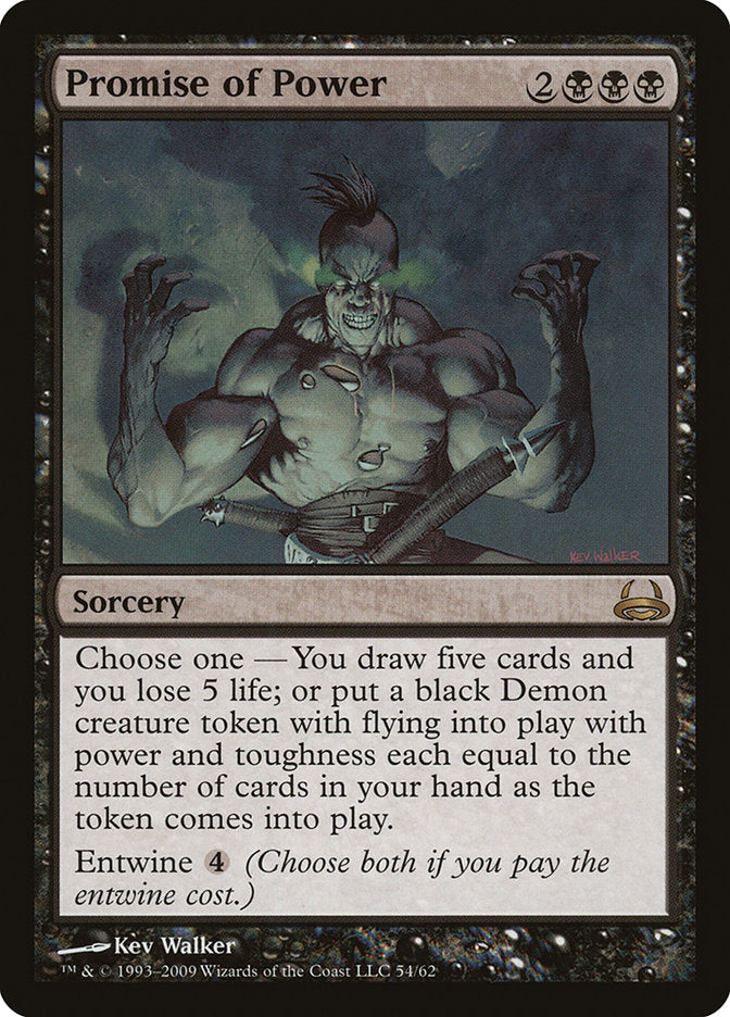 Promise of Power [Duel Decks: Divine vs. Demonic] | Pegasus Games WI