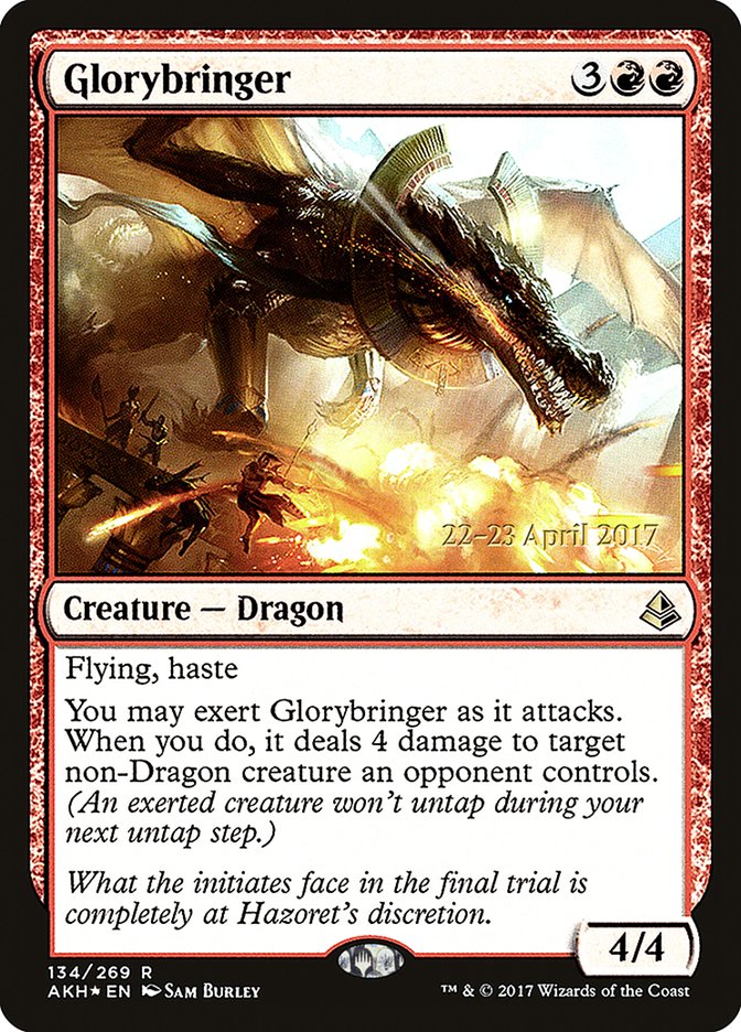 Glorybringer [Amonkhet Prerelease Promos] | Pegasus Games WI