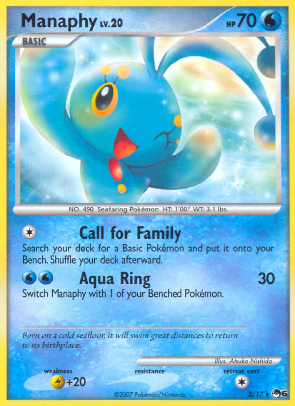 Manaphy (3/17) [POP Series 6] | Pegasus Games WI