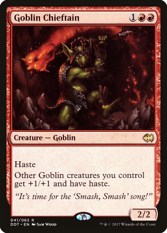 Goblin Chieftain [Duel Decks: Merfolk vs. Goblins] | Pegasus Games WI