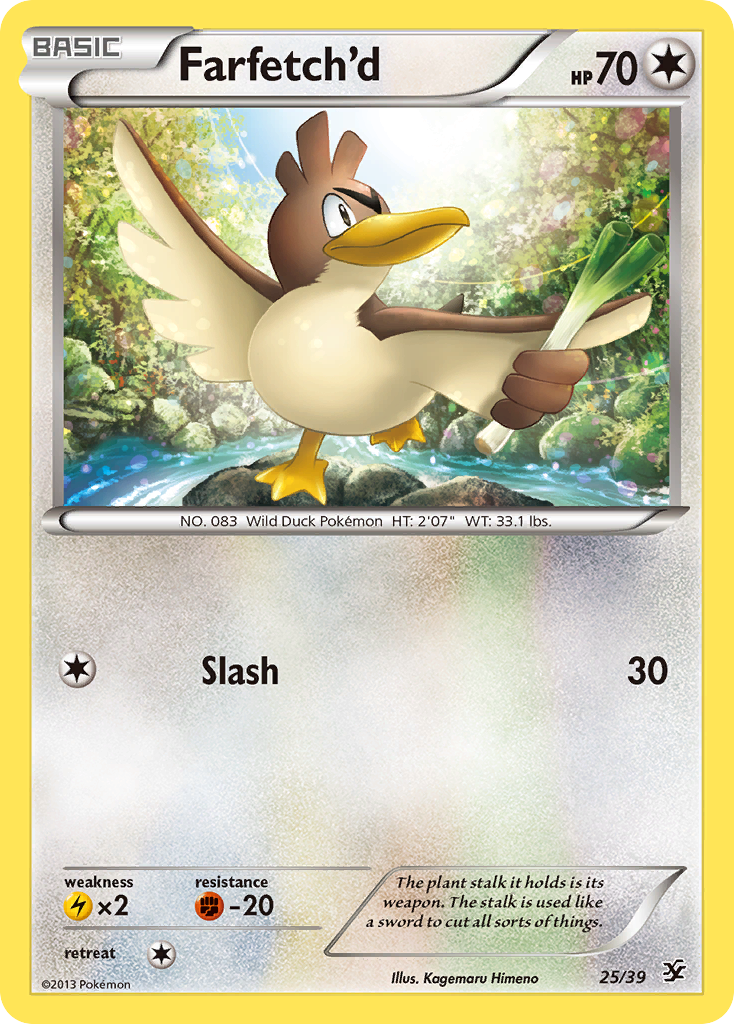 Farfetch'd (25/39) [XY: Kalos Starter Set] | Pegasus Games WI