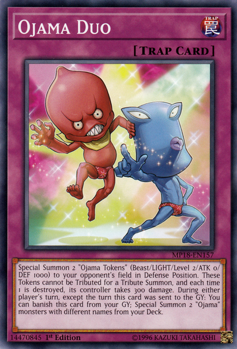 Ojama Duo [MP18-EN157] Common | Pegasus Games WI