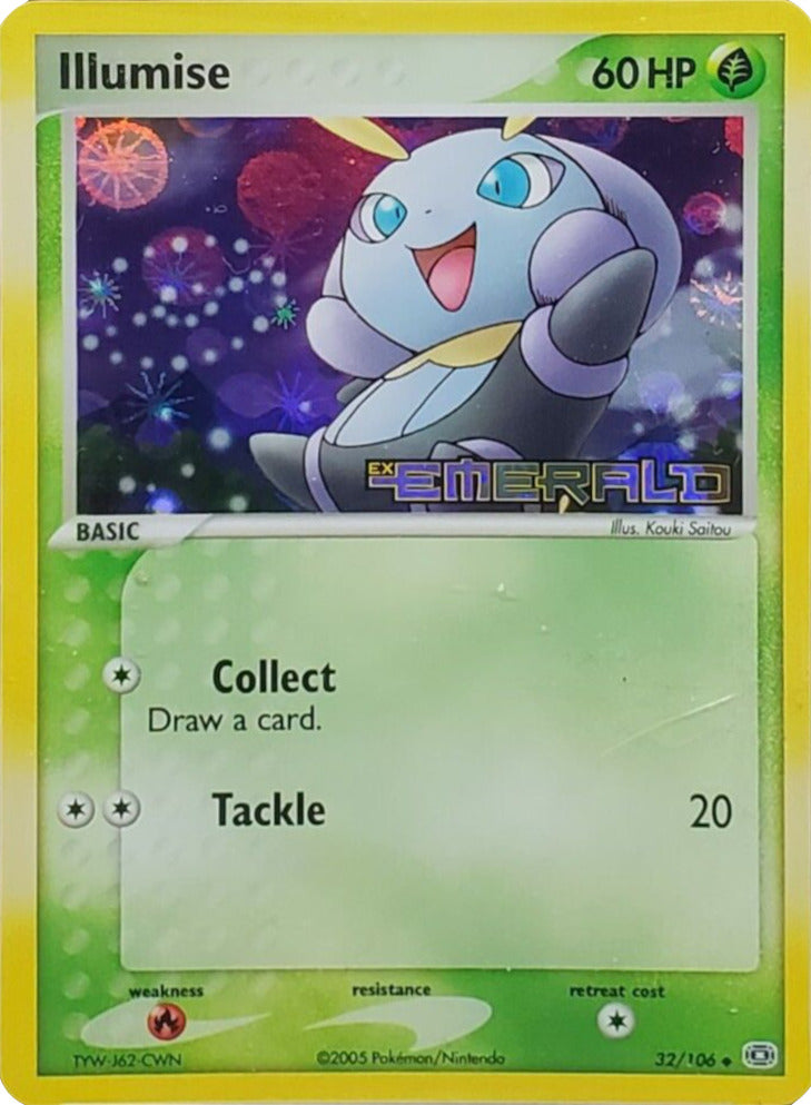 Illumise (32/106) (Stamped) [EX: Emerald] | Pegasus Games WI