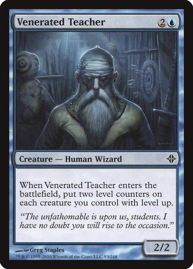 Venerated Teacher [Rise of the Eldrazi] | Pegasus Games WI