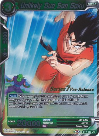 Unlikely Duo Son Goku (Assault of the Saiyans) [BT7-053_PR] | Pegasus Games WI