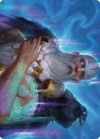 Alrund, God of the Cosmos Art Card [Kaldheim Art Series] | Pegasus Games WI