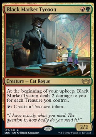 Black Market Tycoon (Promo Pack) [Streets of New Capenna Promos] | Pegasus Games WI