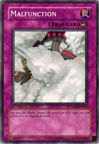 Malfunction [SD09-EN035] Common | Pegasus Games WI