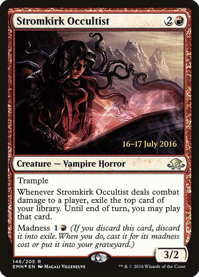 Stromkirk Occultist [Eldritch Moon Prerelease Promos] | Pegasus Games WI