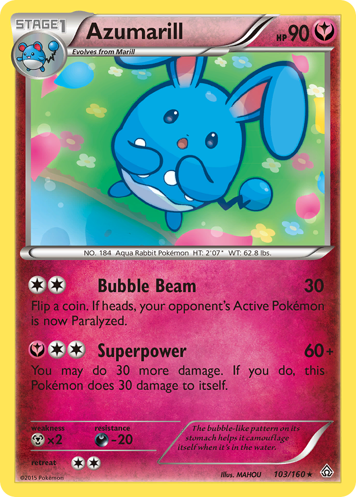 Azumarill (103/160) [XY: Primal Clash] | Pegasus Games WI