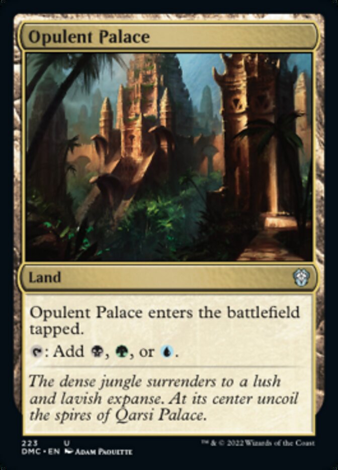 Opulent Palace [Dominaria United Commander] | Pegasus Games WI